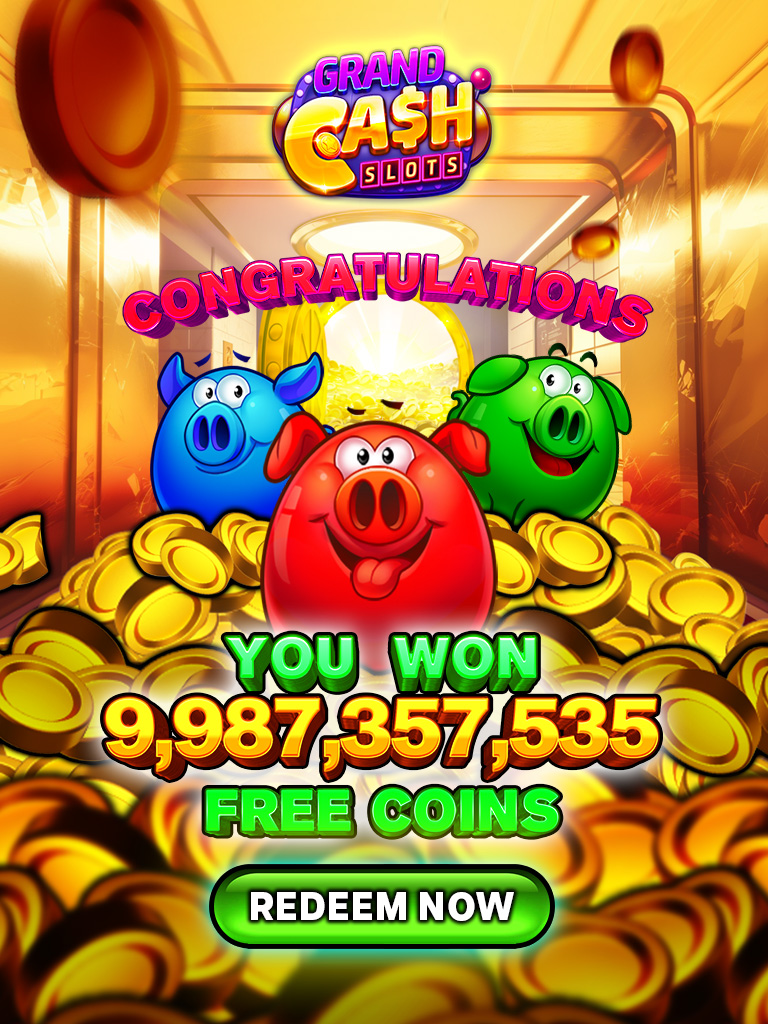 Grand Cash Slots-Casino Games Facebook ad