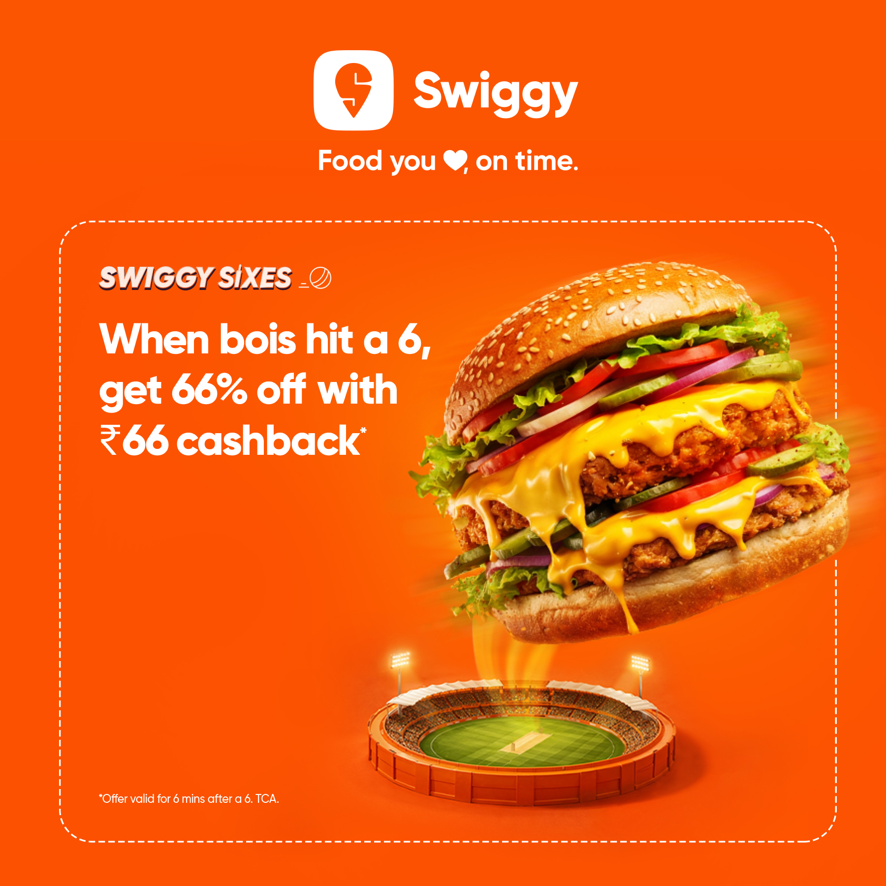Swiggy Facebook ad