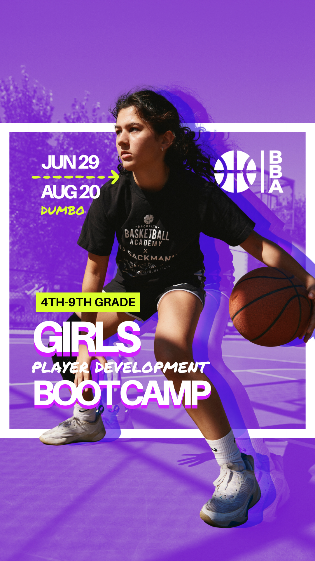 New York Family Facebook ad: Girl Ballers, it’s time to level up Join…