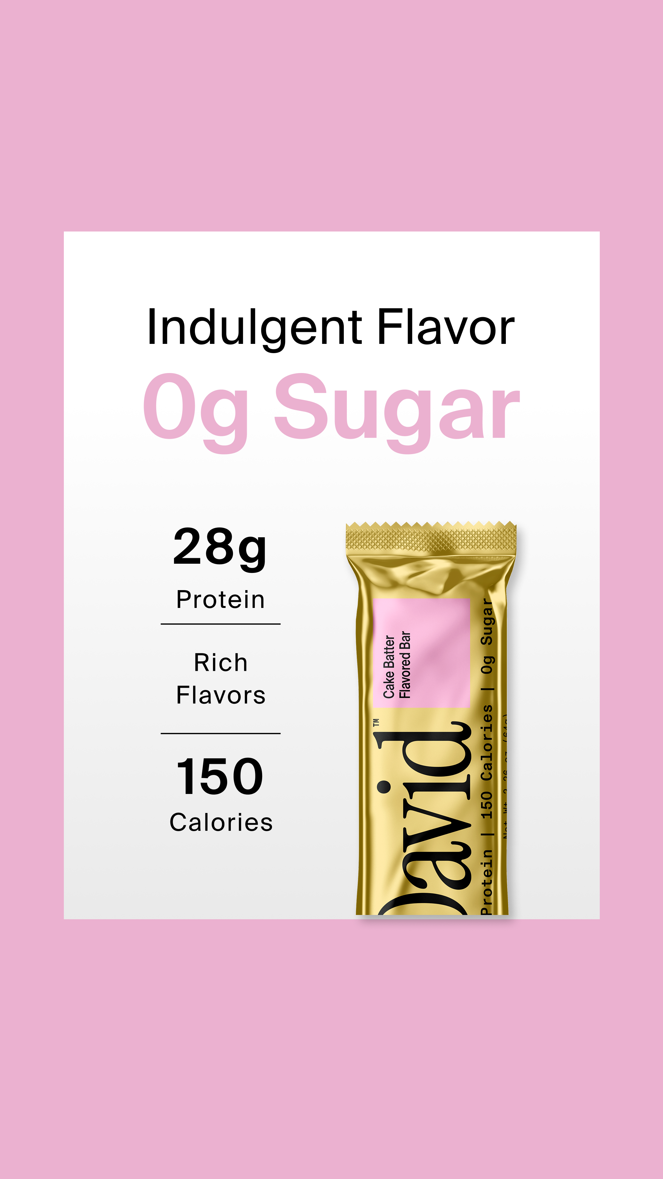 David Protein Facebook ad
