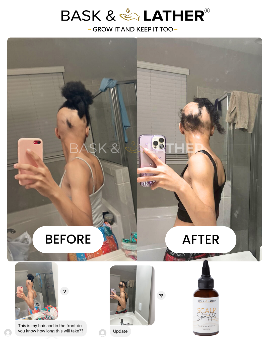 Bask & Lather Co Facebook ad