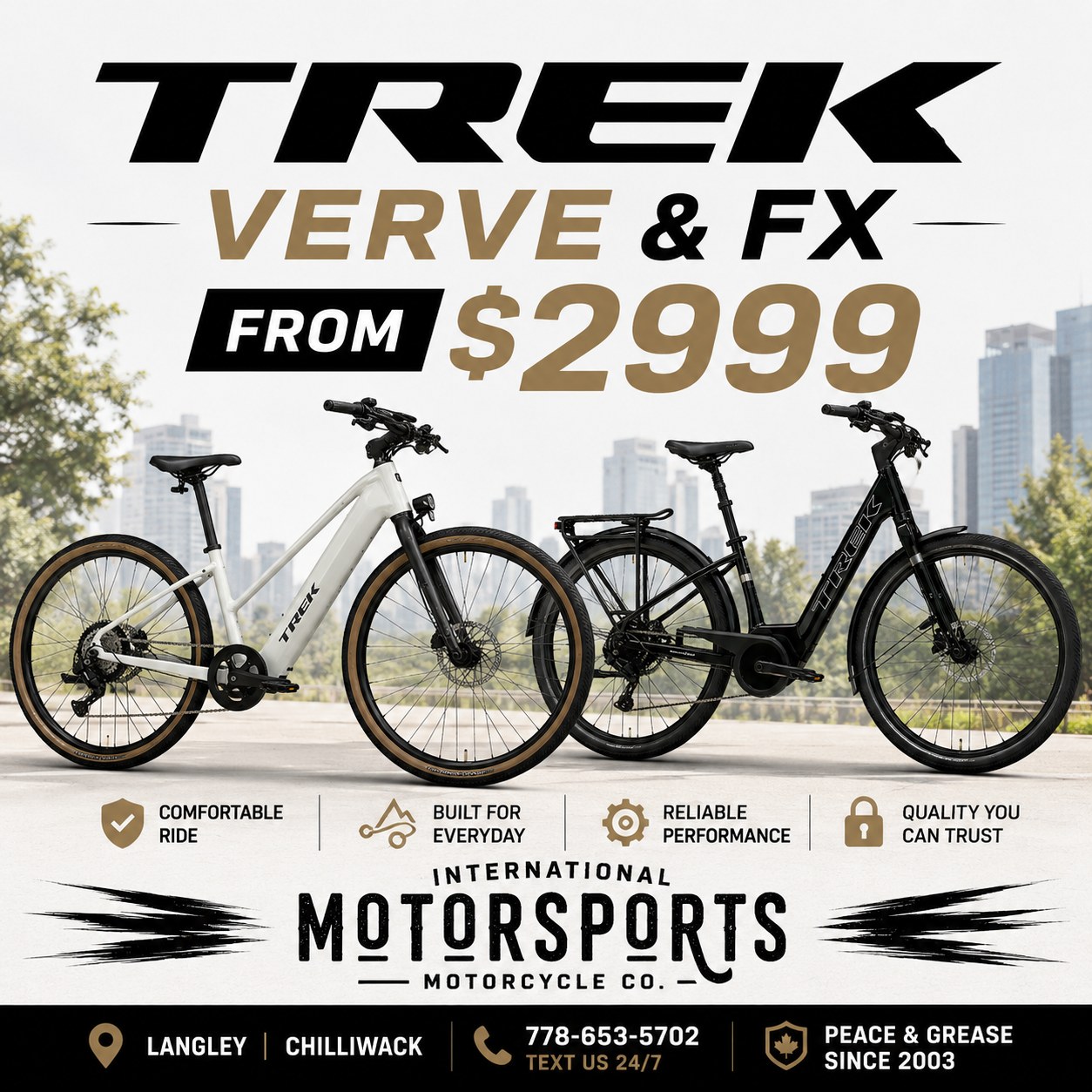 International Motorsports Motorcycle Company Facebook ad
