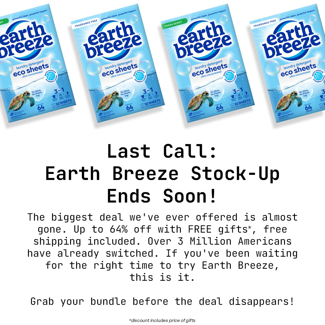 Earth Breeze Facebook ad