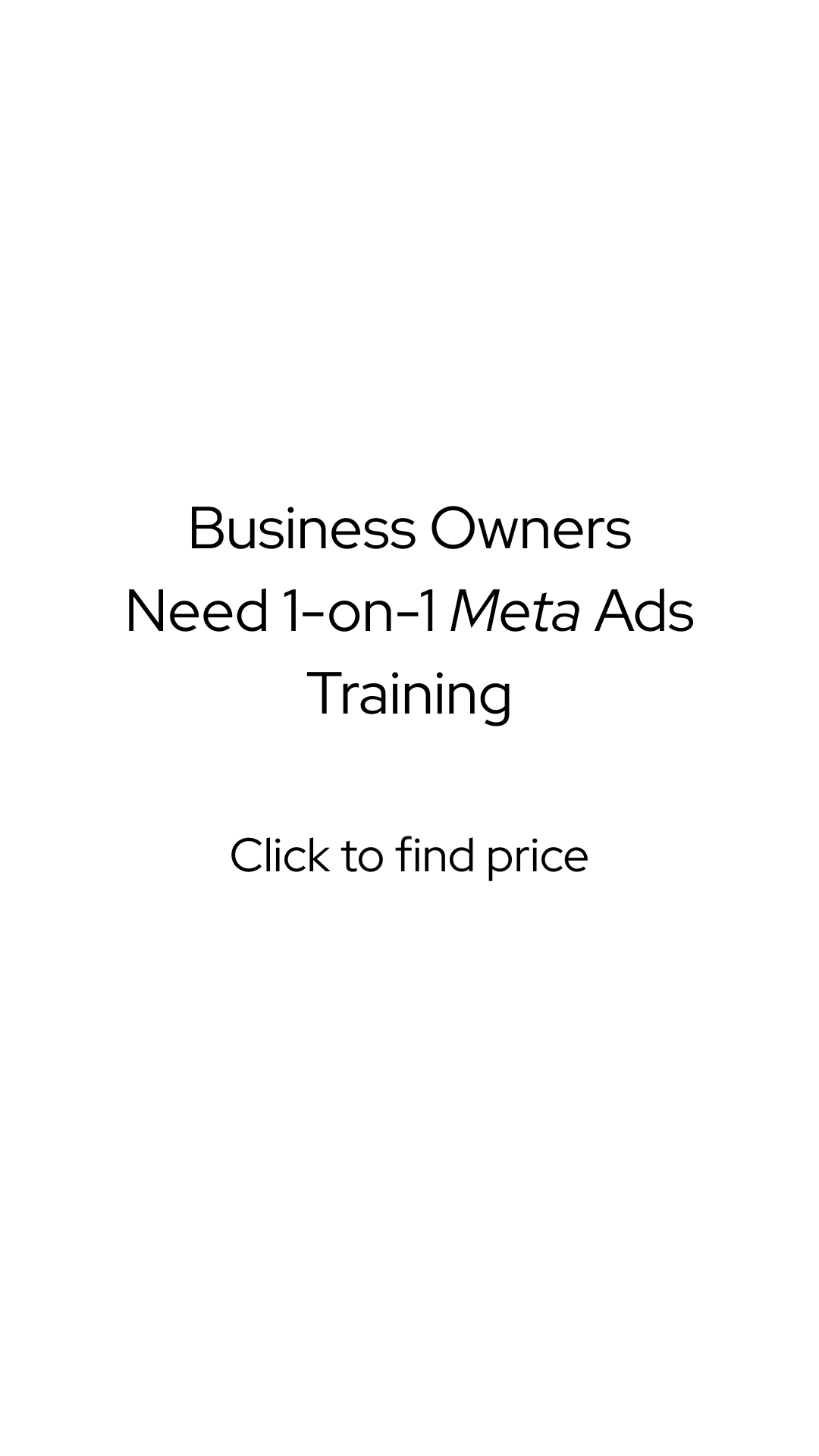 Meta Ads Expert Facebook ad: Meta Ads with Nalin Khera