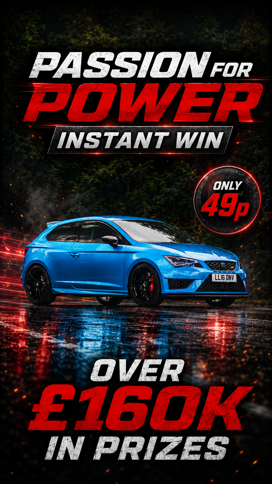 Redline Competitions Facebook ad