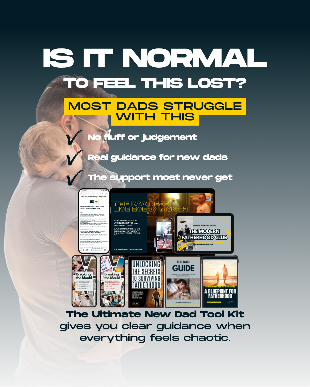 The Modern Fatherhood Club Facebook ad from Jun 16, 2026
