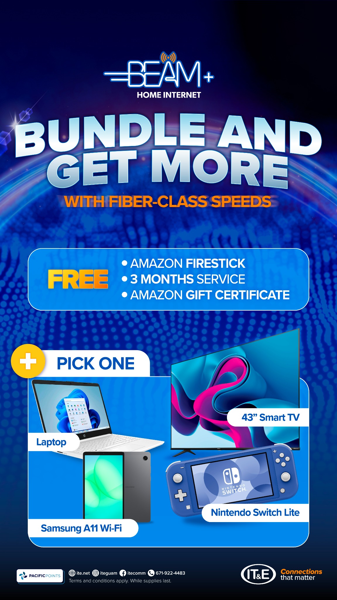 IT&E Guam Facebook ad: A New Reward Has Arrived!
