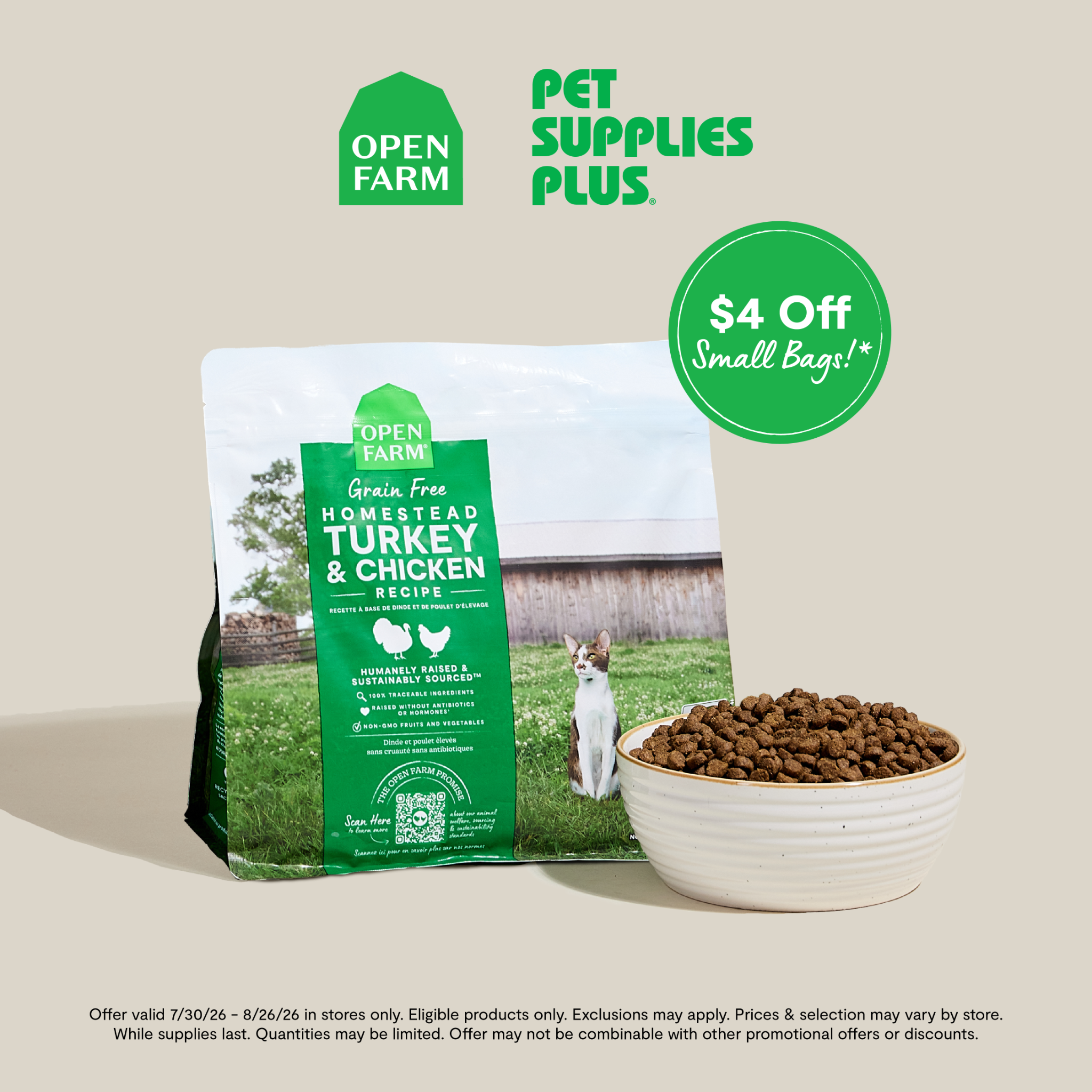 Pet Supplies Plus Facebook ad