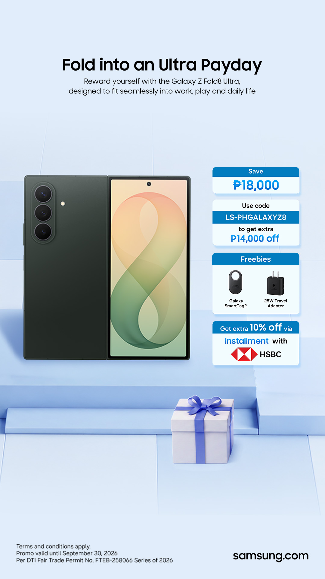 Samsung Facebook ad: Make Payday Feel Ultra