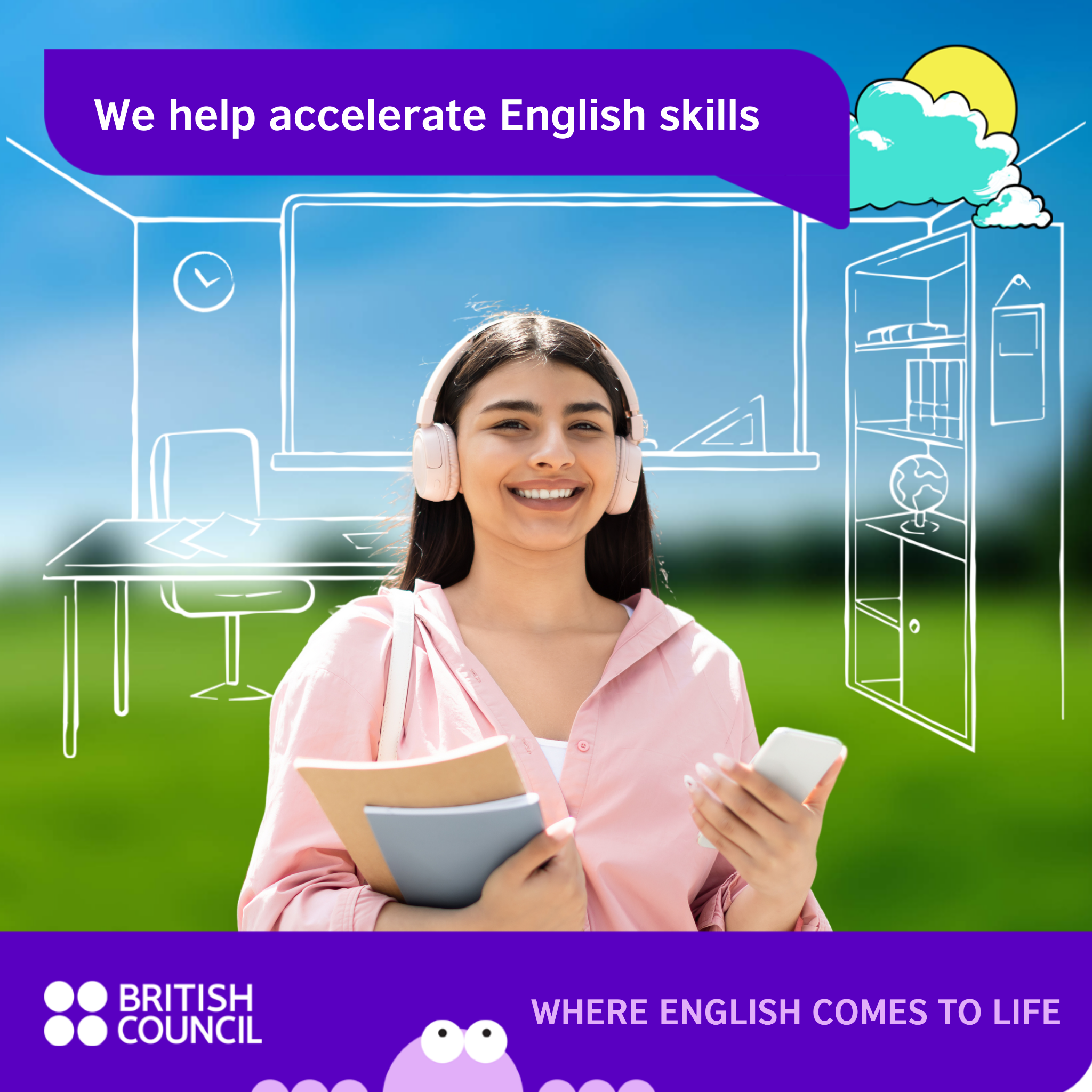British Council India Facebook ad