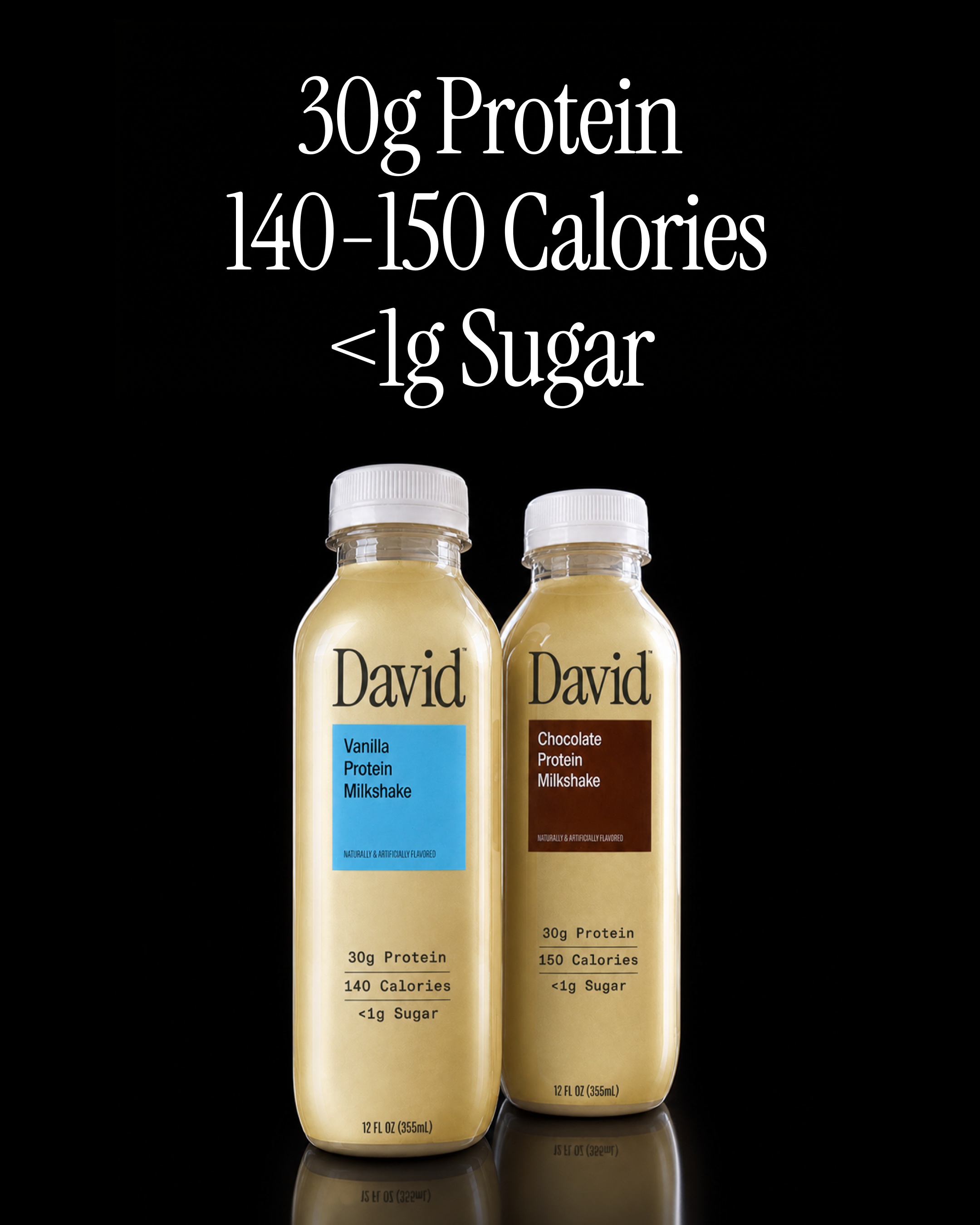 David Protein Facebook ad