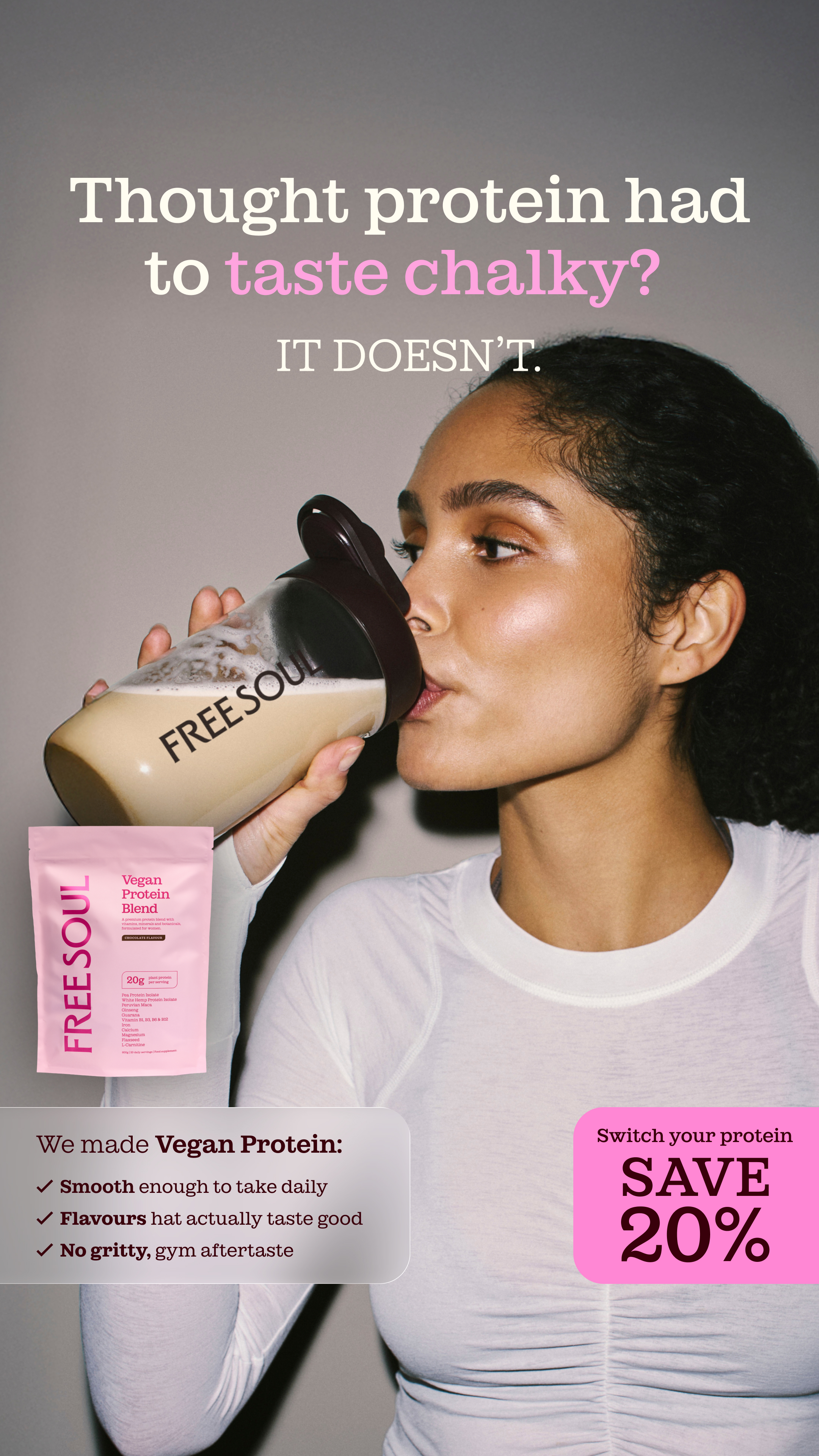Free Soul Facebook ad
