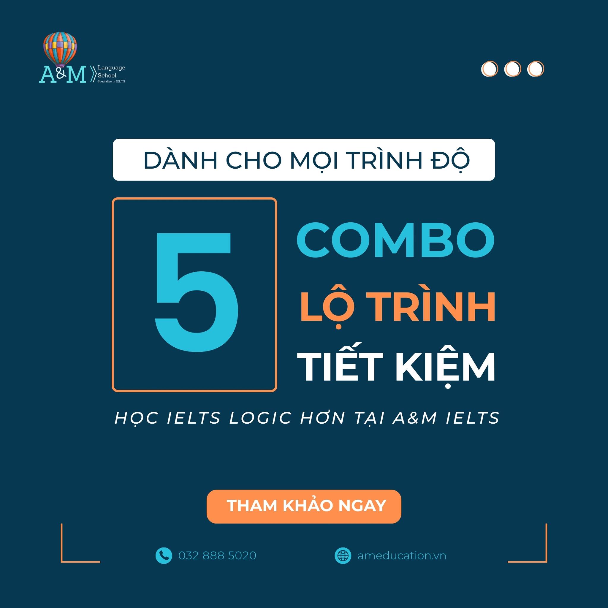 A&M IELTS Facebook ad: KHÔNG PHẢI CỨ TỐN NHIỀU CHI PHÍ LÀ…