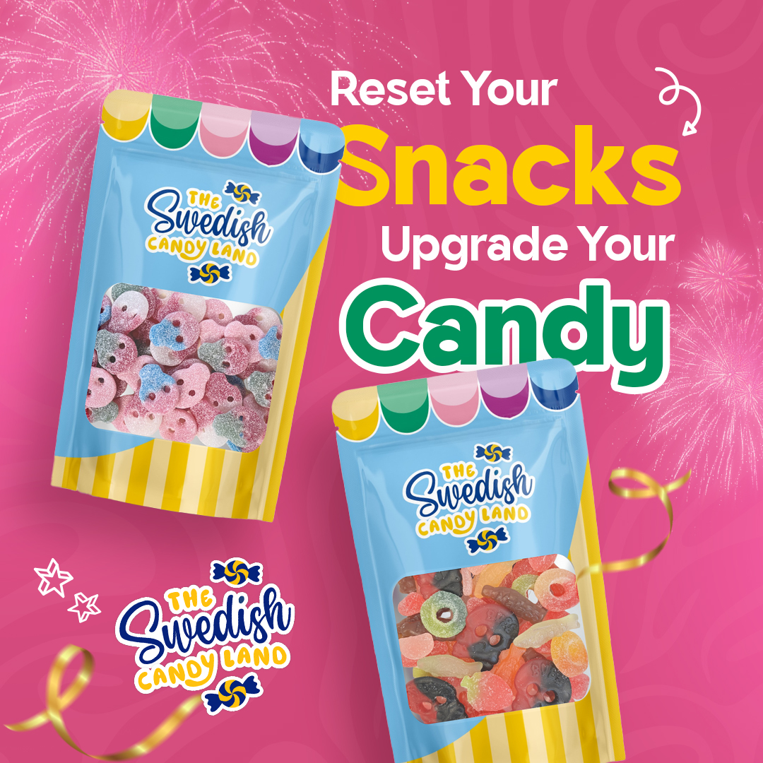 Swedish Candy Land Facebook ad