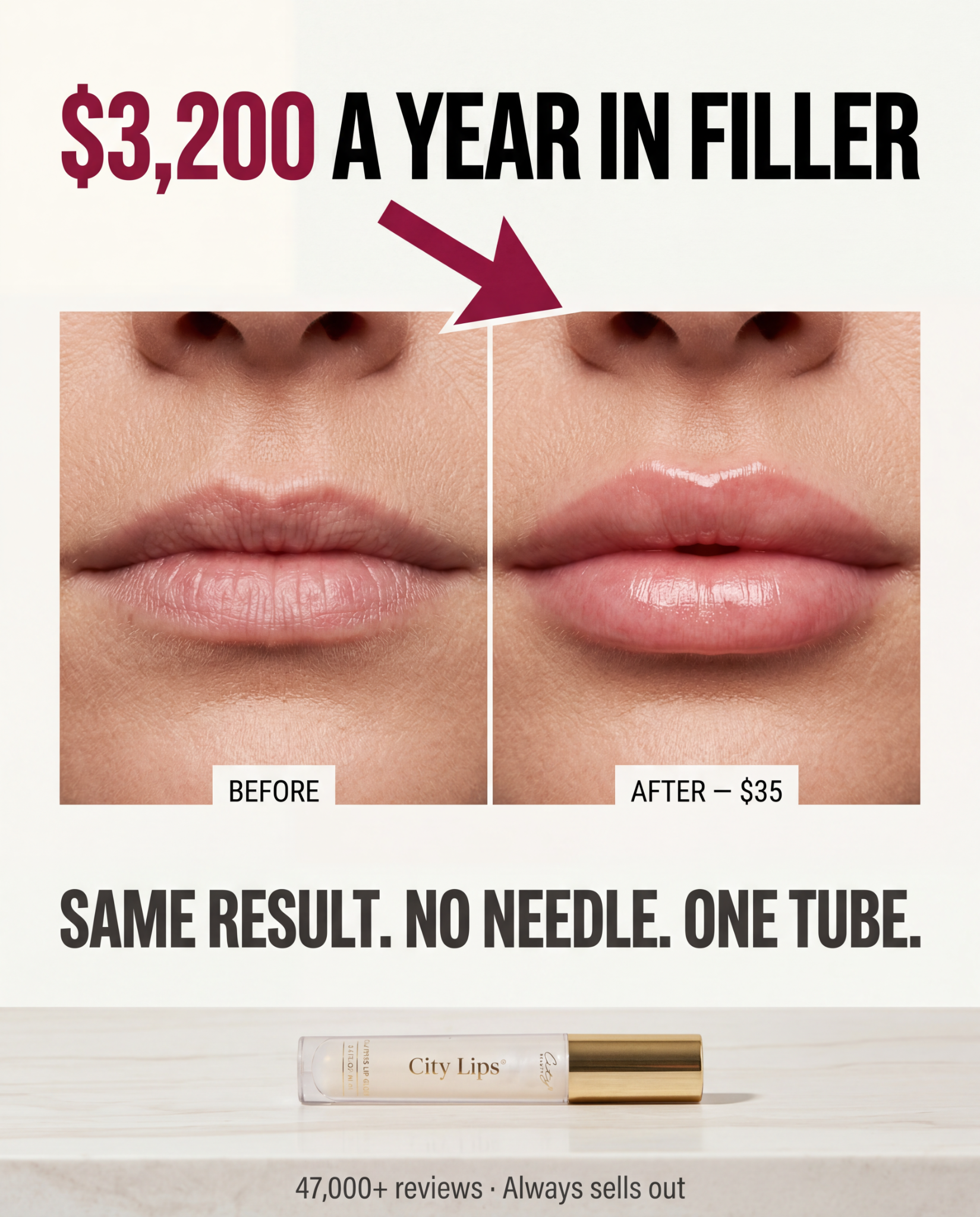 City Beauty Facebook ad