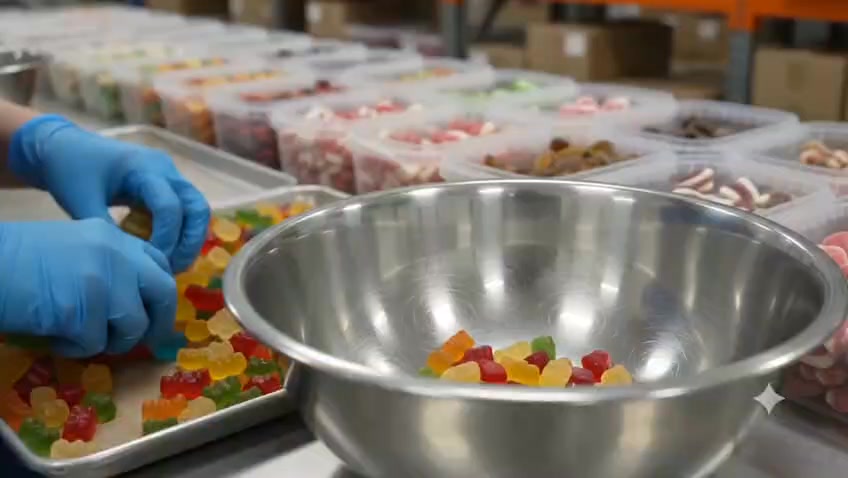 Joyofsweets.com Facebook ad: 500+ Pick n Mix sweets to sink your teeth into!