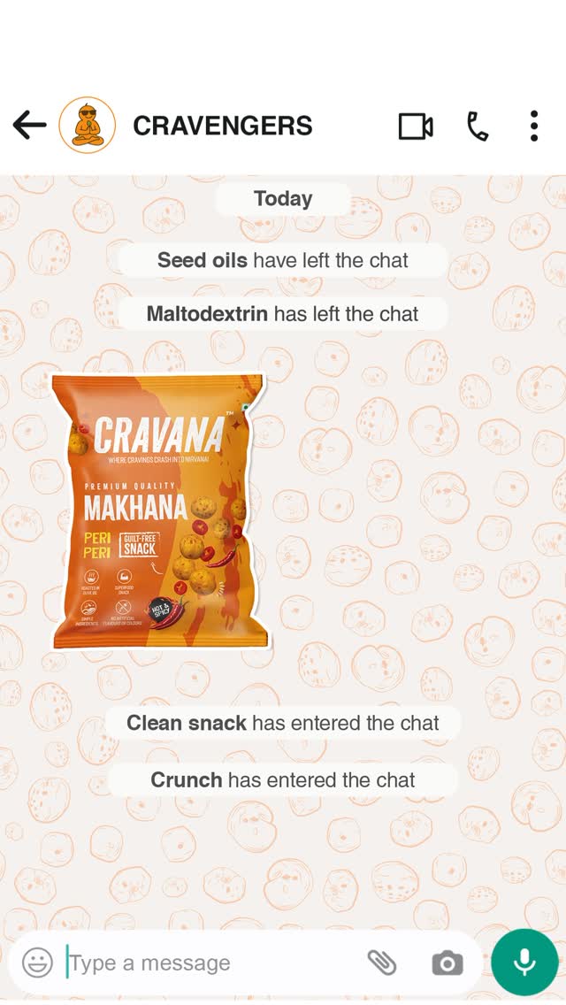 Cravana Facebook ad: The nasties go far away when CRAVANA enters…