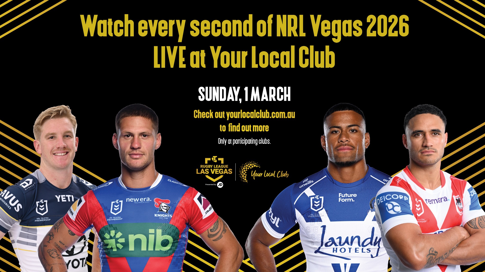 Your local club Facebook ad from Feb 9, 2026