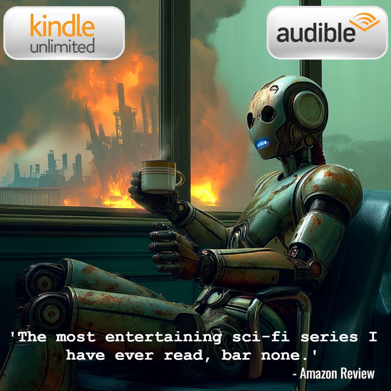 Michael Cheney, Author Facebook ad: 'This is the best thing I have ever read! And it's funny!'