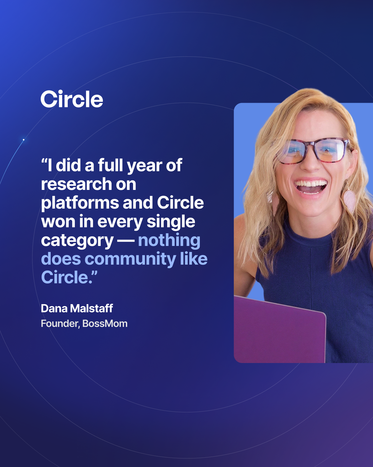 Circle Facebook ad: Launch your Circle community