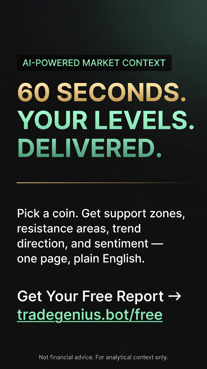 TradeGeniusbot Facebook ad from Mar 30, 2026