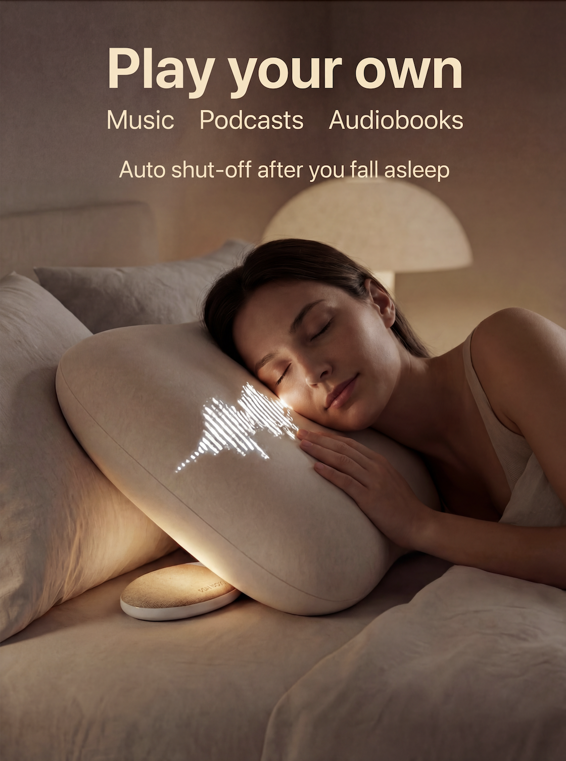 SON NOX Facebook ad: The All-in-One Audio Pillow