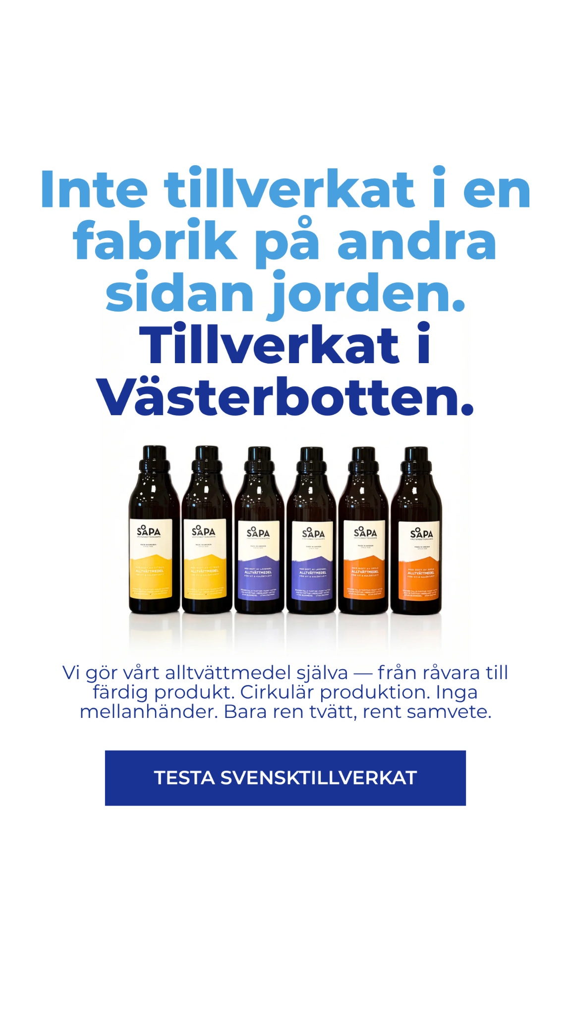 Västerbottenssåpa Facebook ad