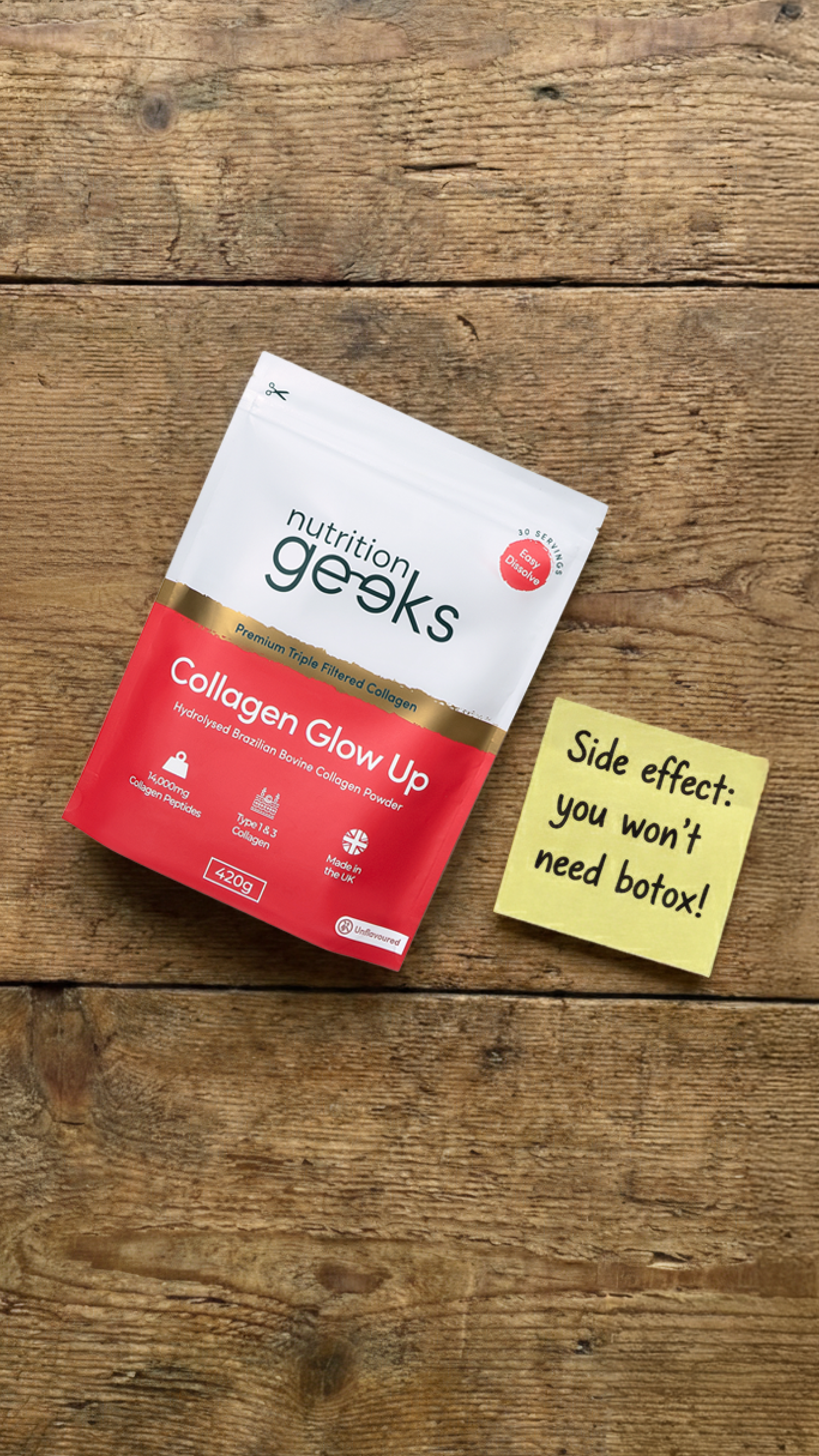Nutrition Geeks Facebook ad