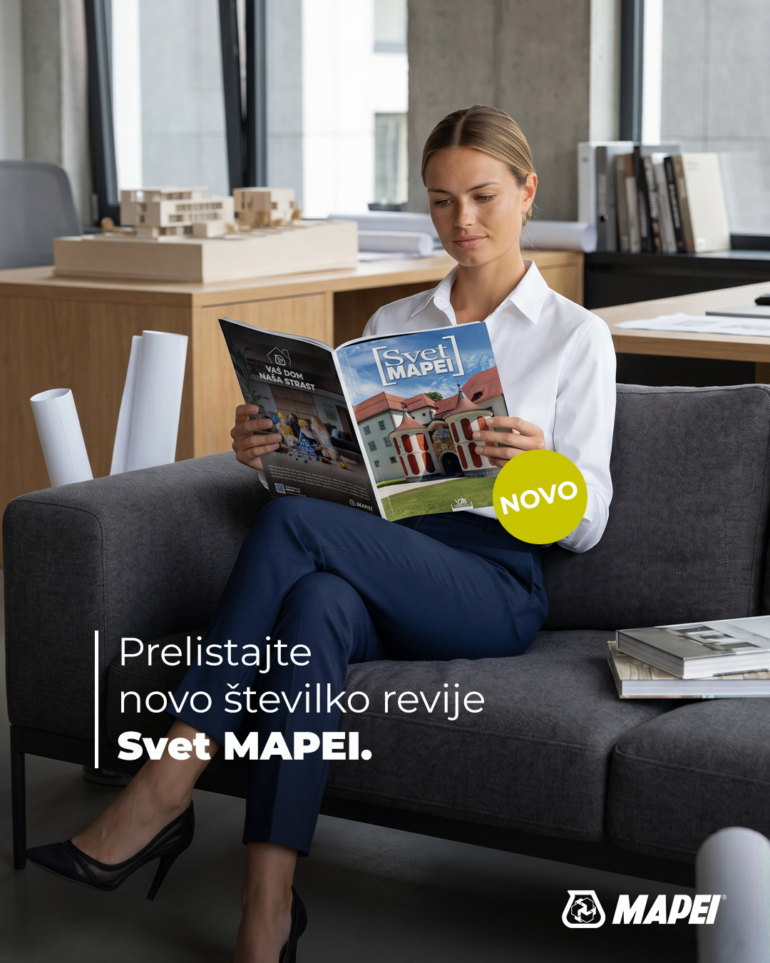 Mapei Slovenija Facebook ad