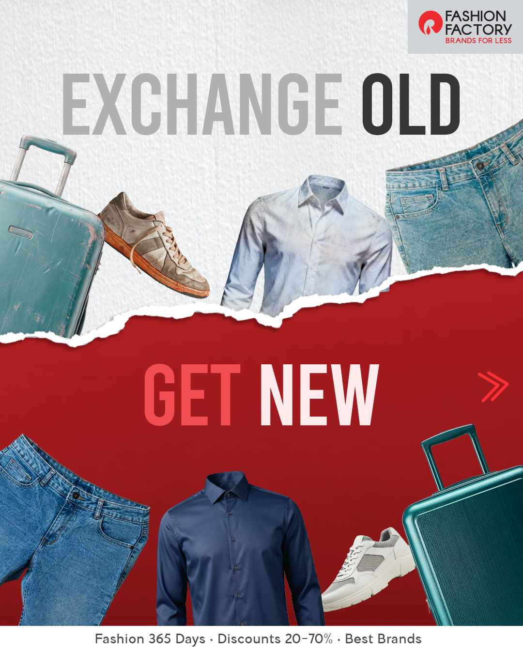Fashion Factory Facebook ad