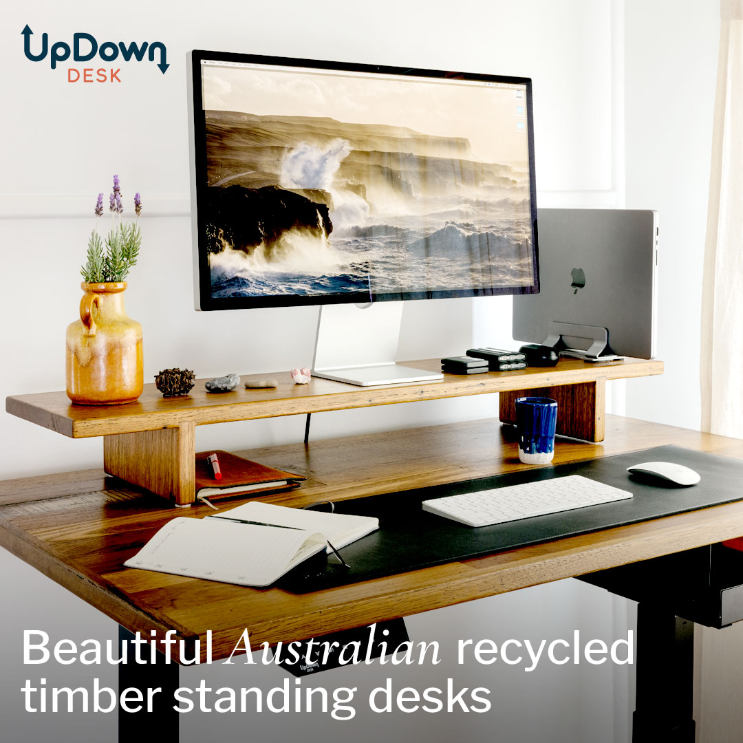 UpDown Desk Facebook ad: If you appreciate the beauty and uniqueness of…