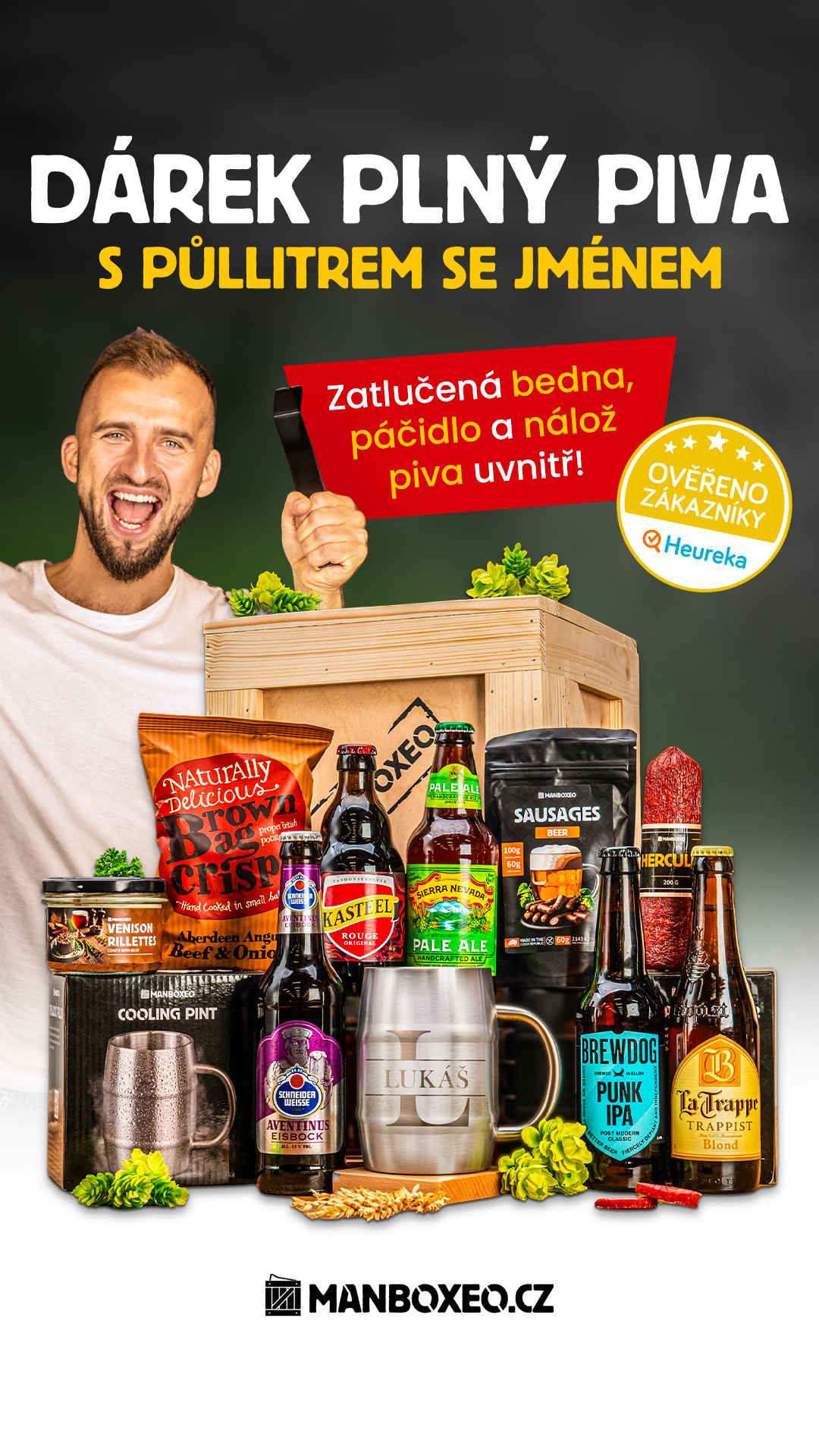 Manboxeo - originální dárky Facebook ad