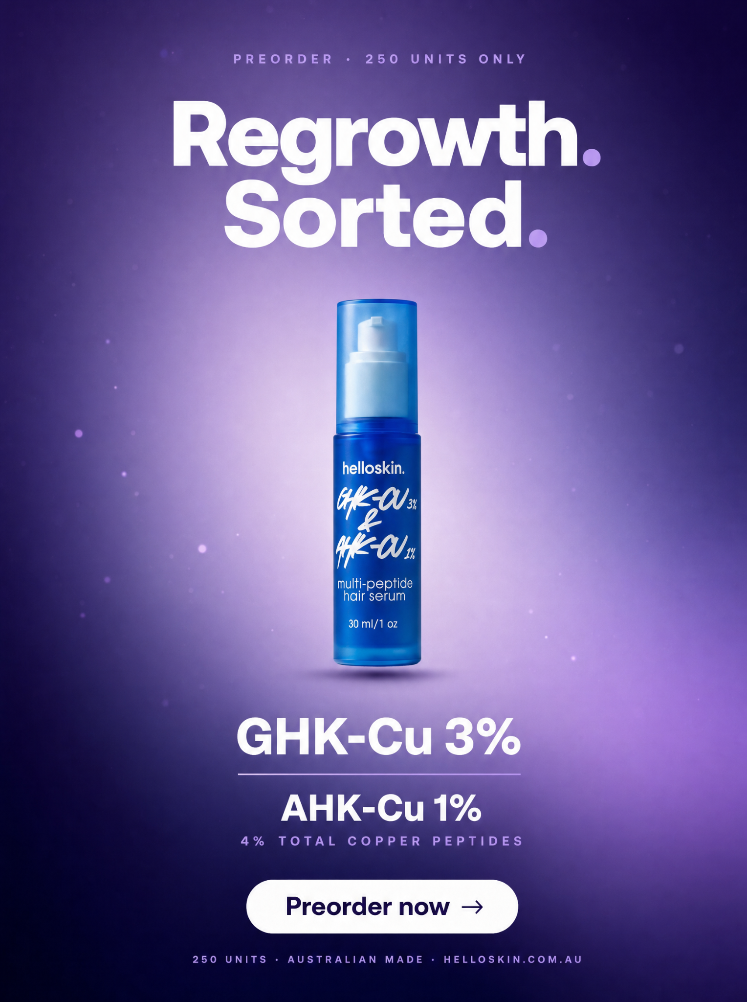 Helloskin Facebook ad