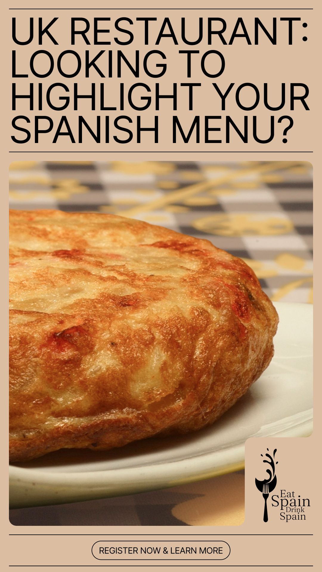 Foods & Wines From Spain Facebook ad from May 19, 2026