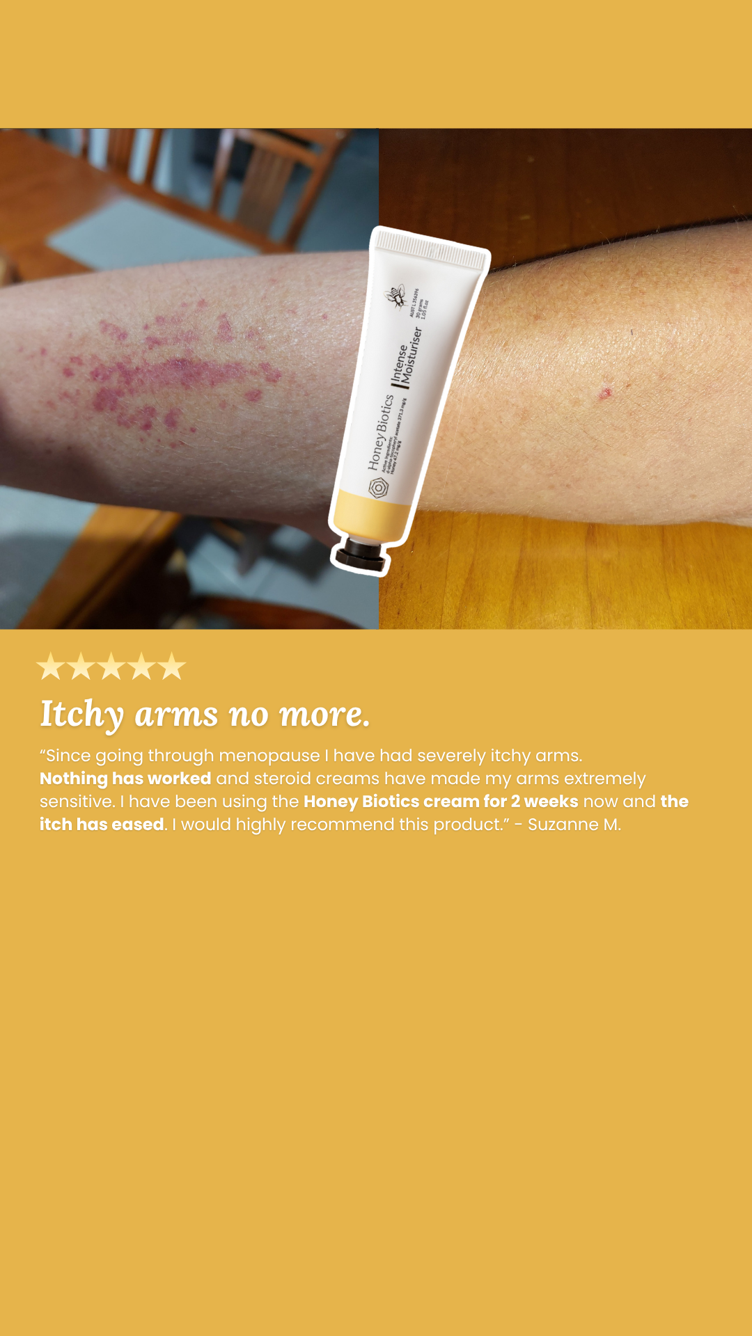 Honey Biotics Facebook ad