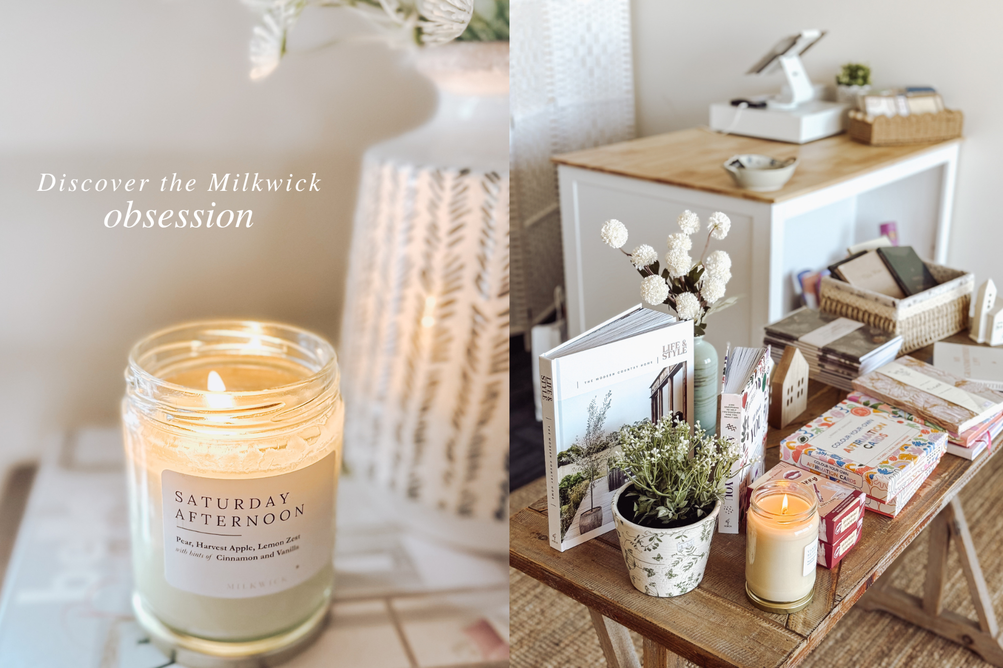 Milkwick Home Fragrance Facebook ad