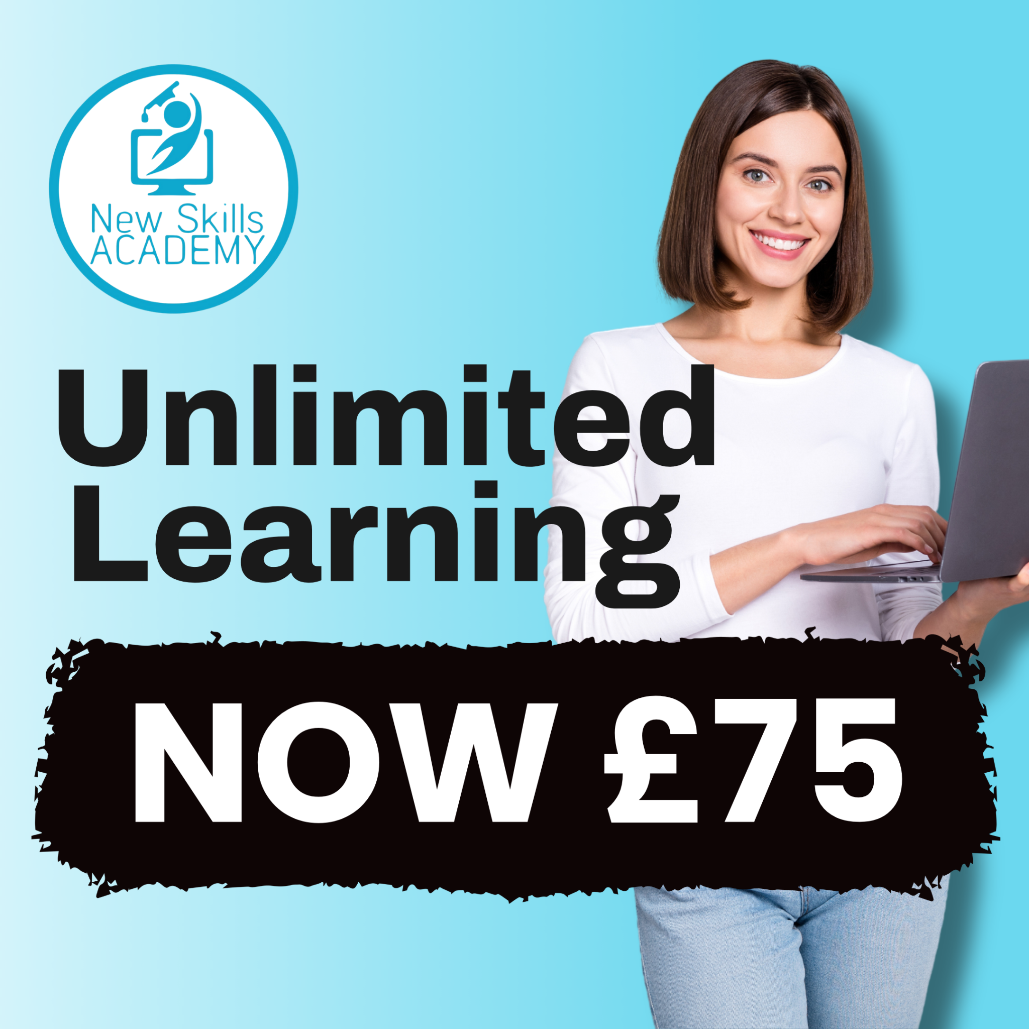 New Skills Academy Facebook ad