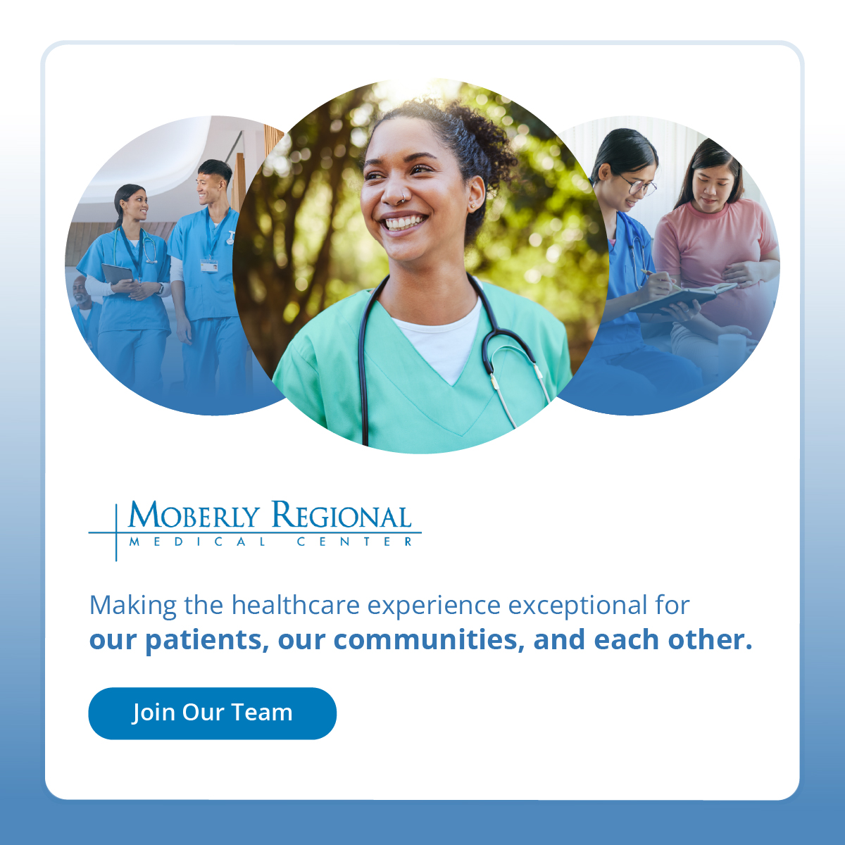 Moberly Regional Medical Center Facebook ad: RN Career Opportunities in Missouri