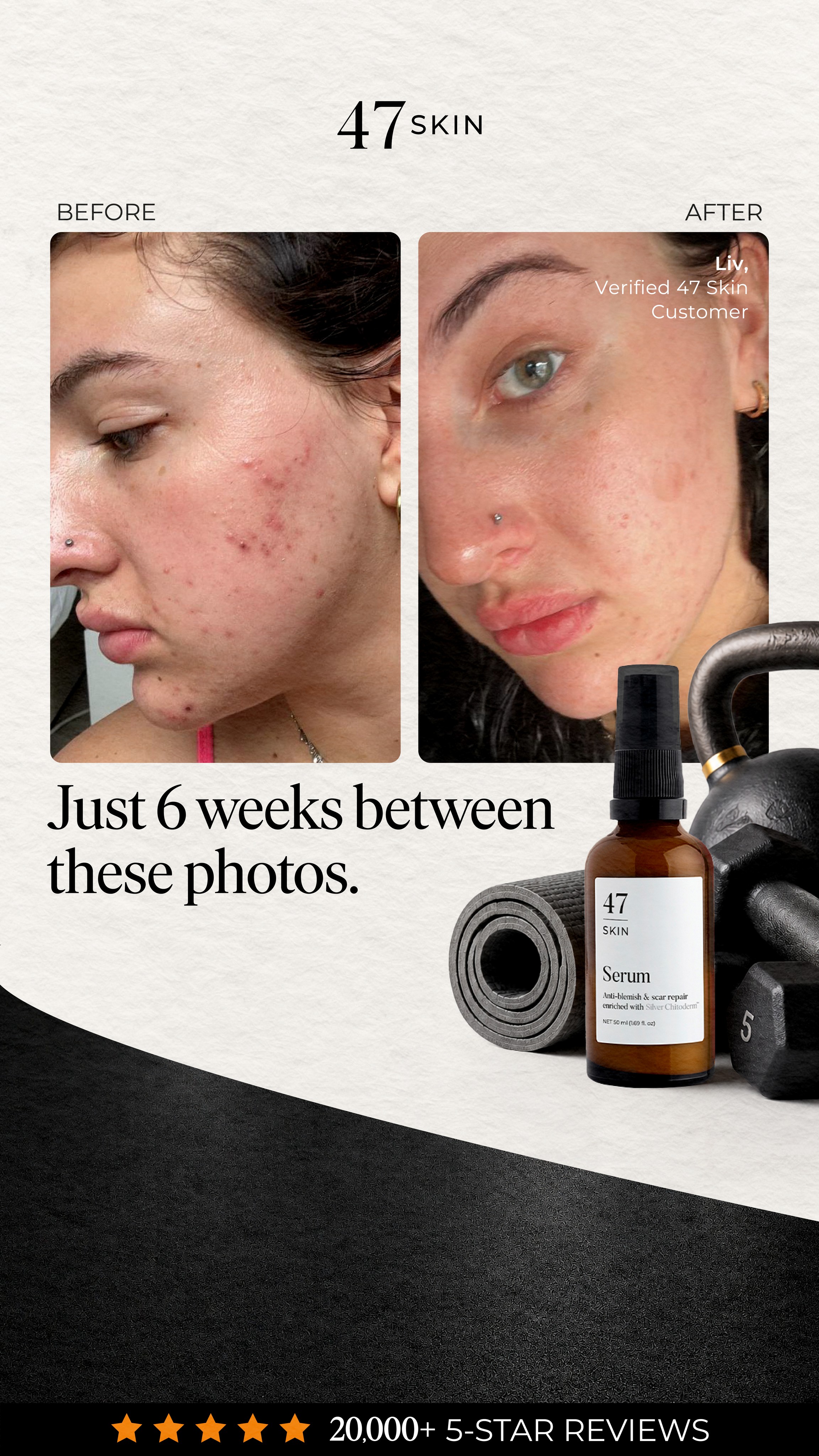47Skin Facebook ad