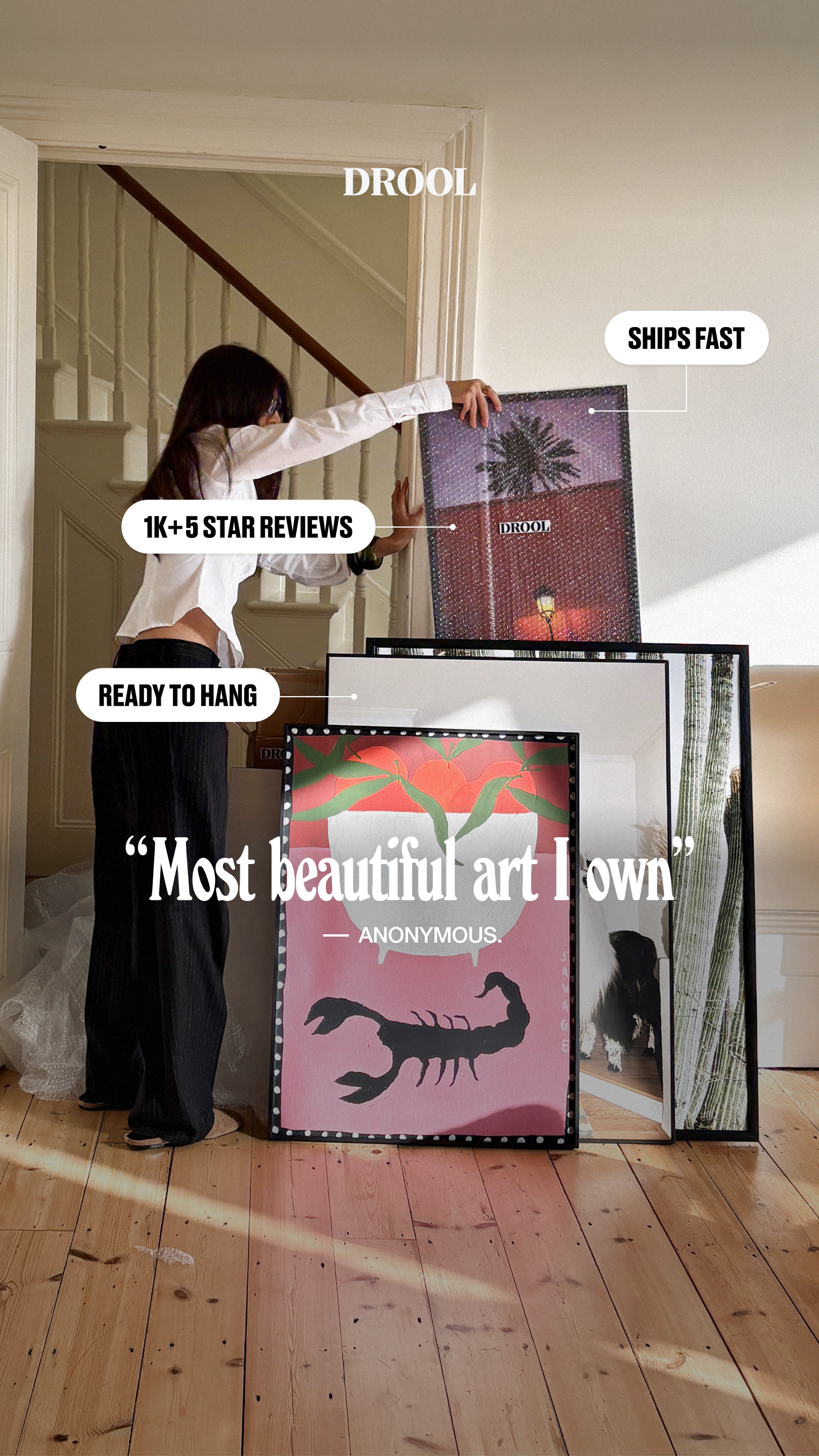 DROOL Facebook ad
