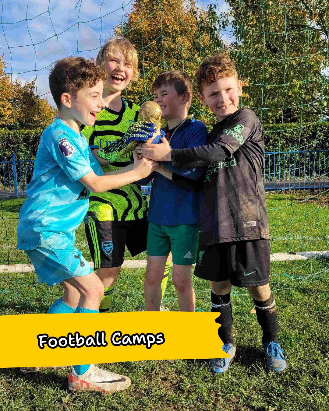 360 sports education Facebook ad: 360 Football Camps are the place to be!