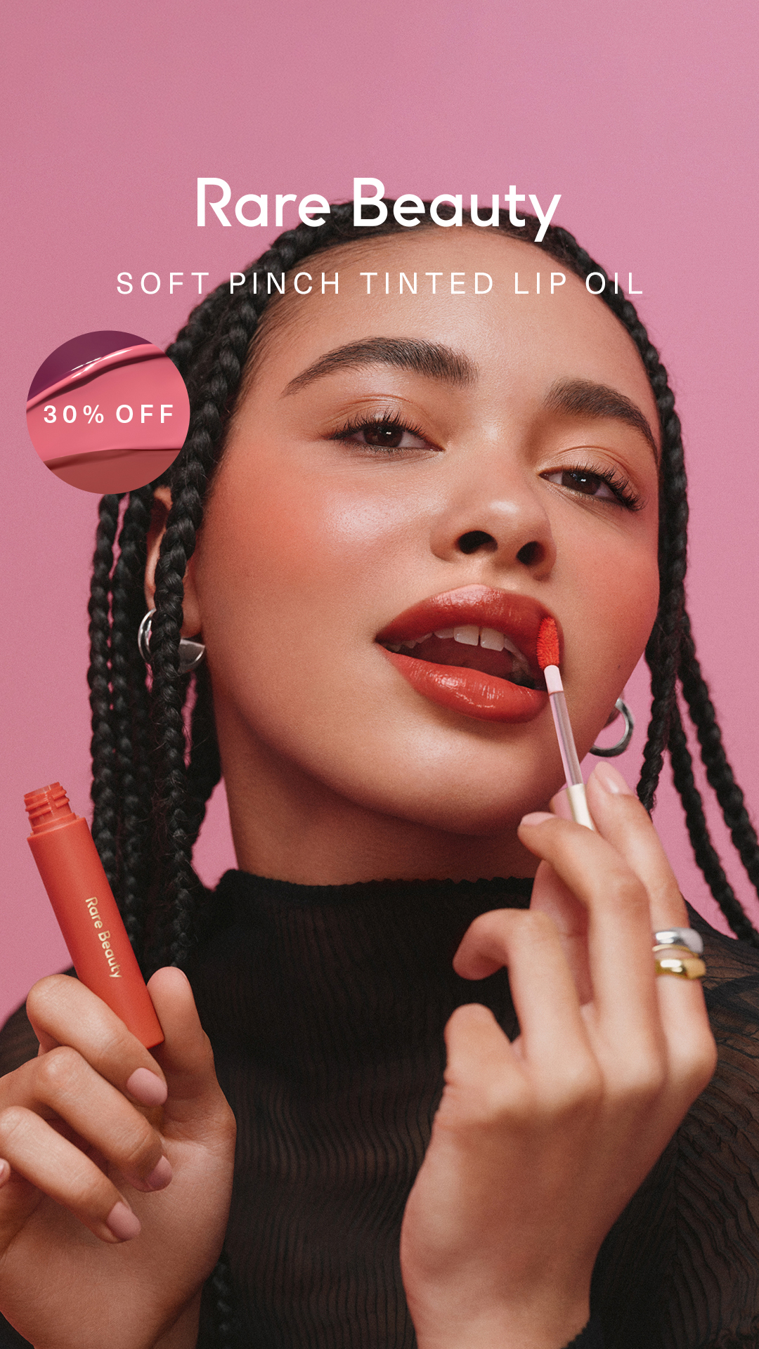 Rare Beauty Facebook ad