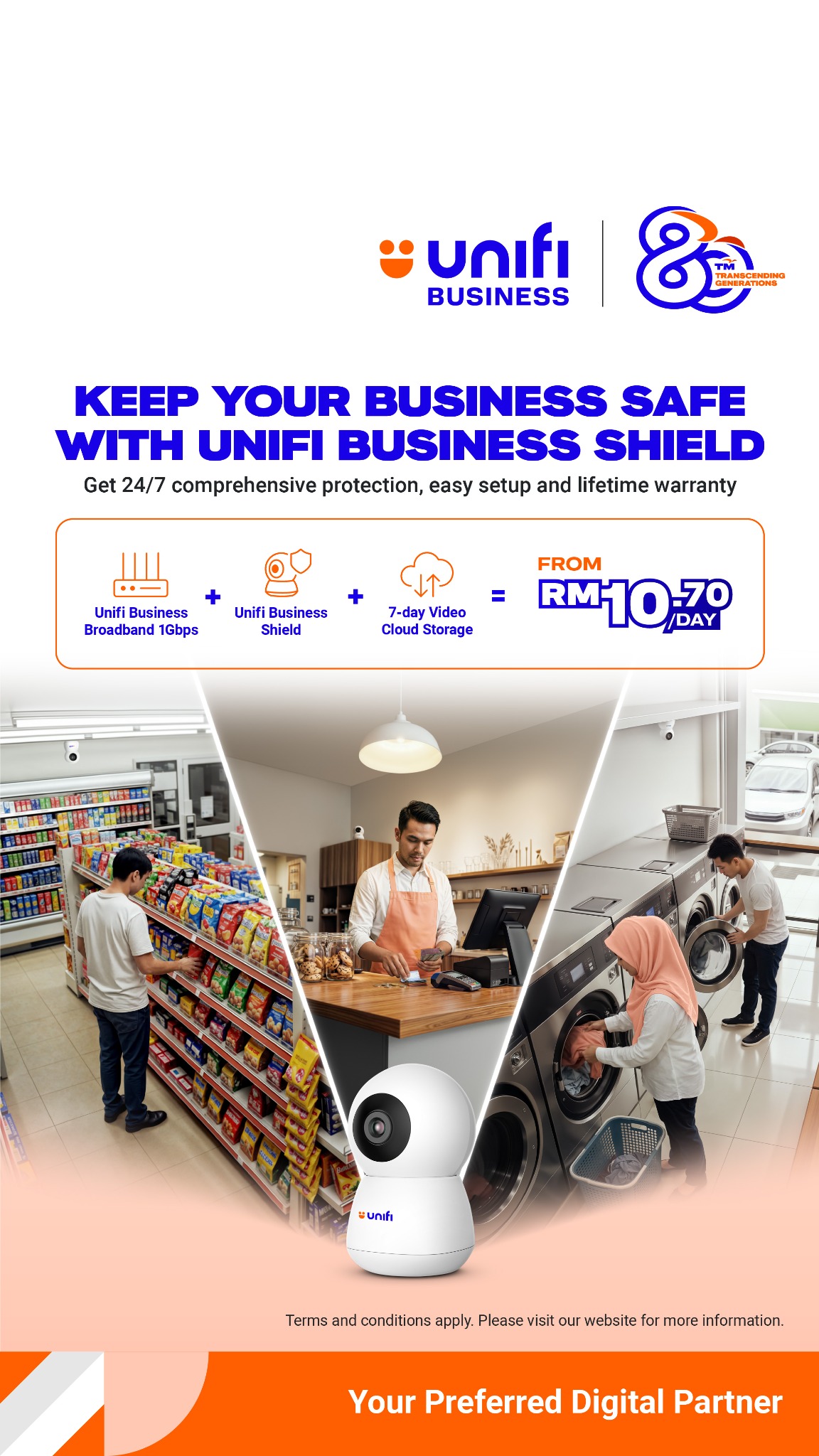 Unifi Business Facebook ad