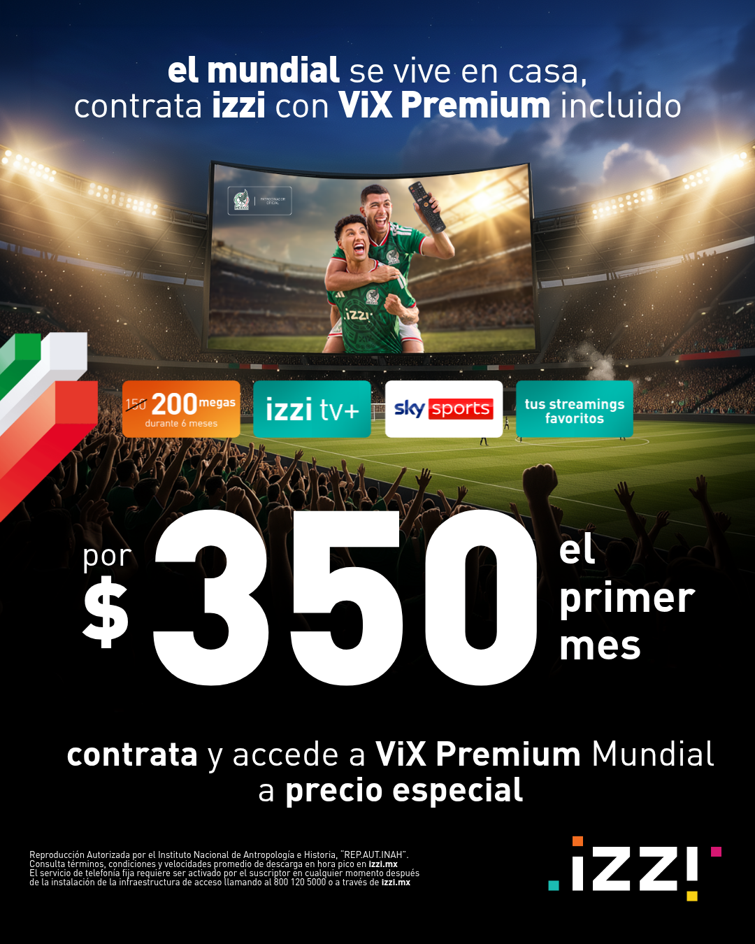 Ofertas izzi Facebook ad from Jun 3, 2026