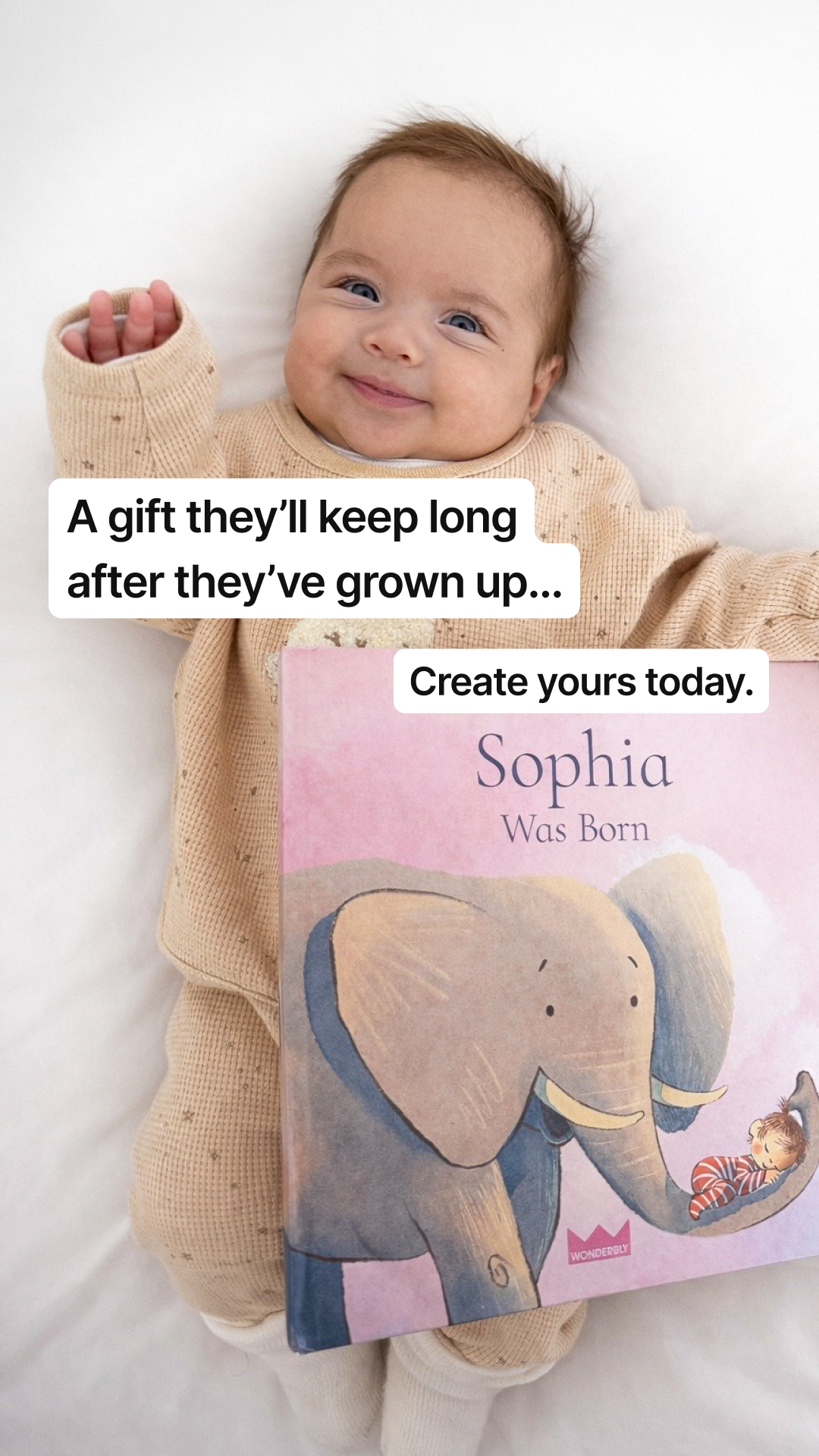 Wonderbly Facebook ad