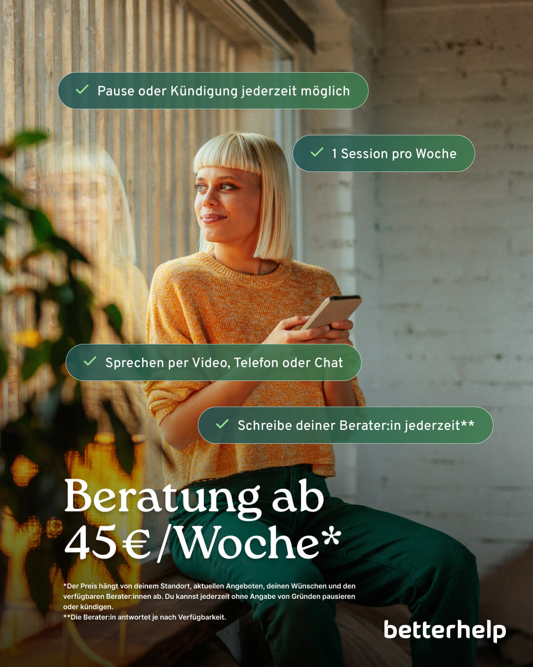 BetterHelp Facebook ad