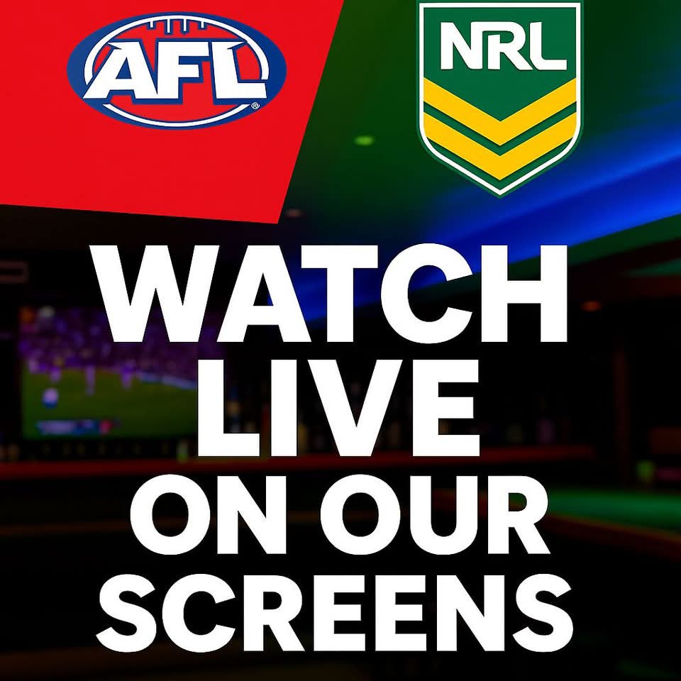 The Downunder Bar - Cairns Facebook ad: Live AFL & NRL, 10 free pool tables…
