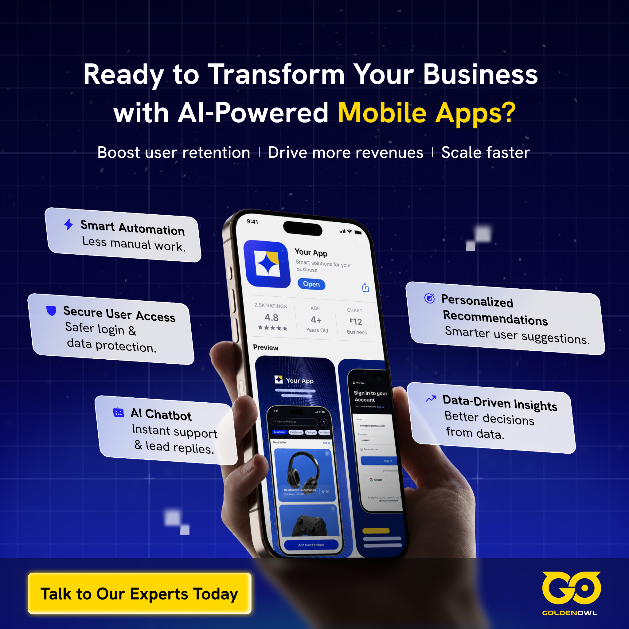 Golden Owl Solutions Facebook ad