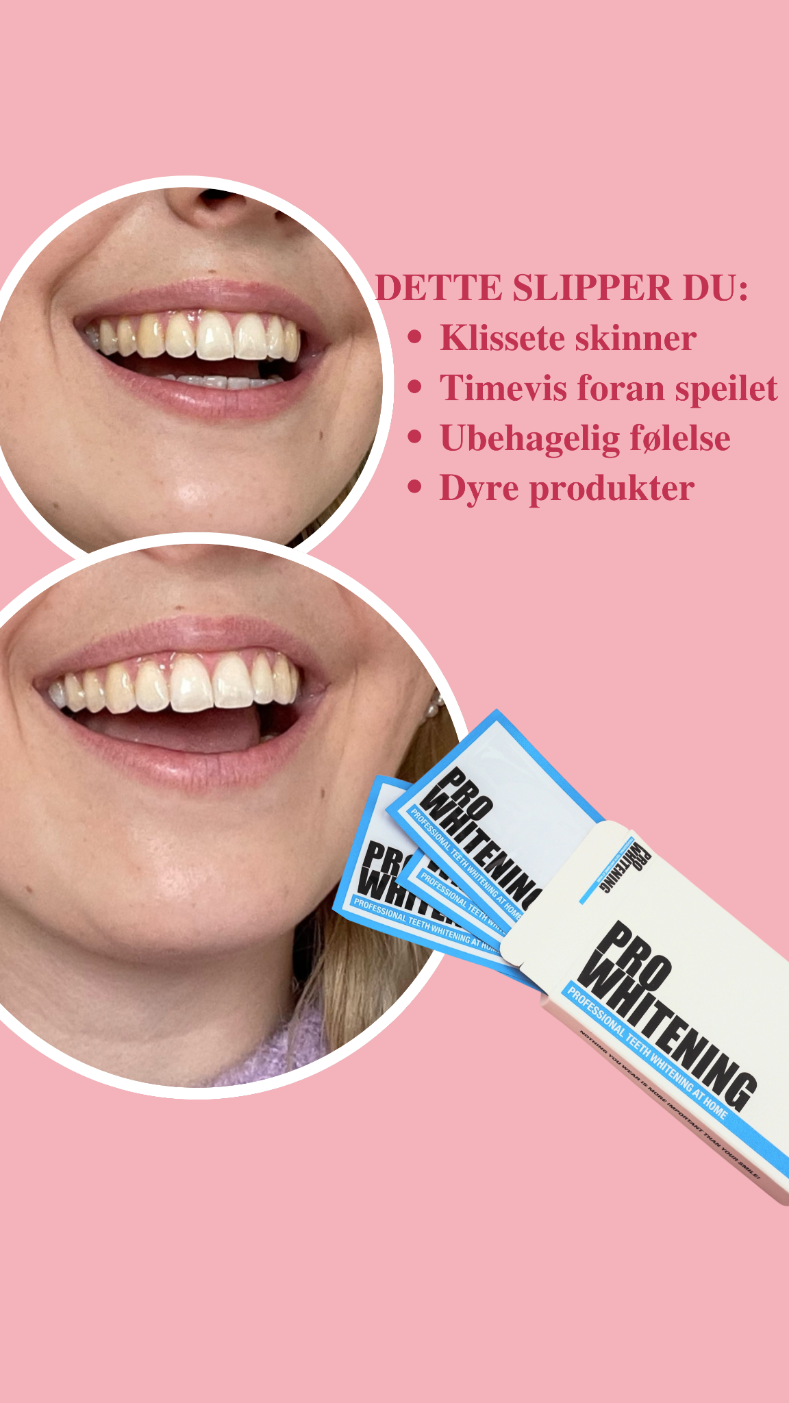 ProWhitening Facebook ad
