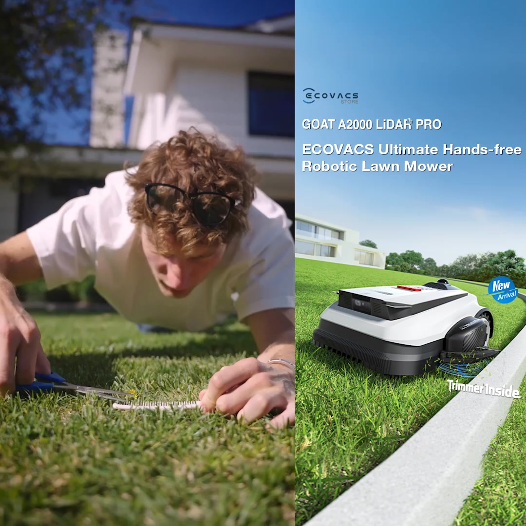 ECOVACS ROBOTICS Facebook ad: GOAT A2000